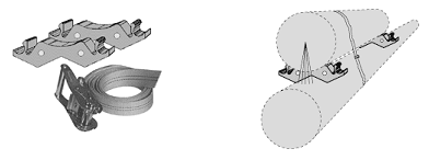 Prism Mounting Kit for ERESCO MF4 Tube Heads